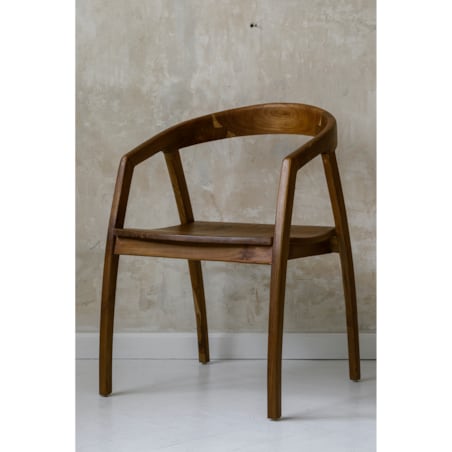 Krzesło z tekowego drewna SANTAI