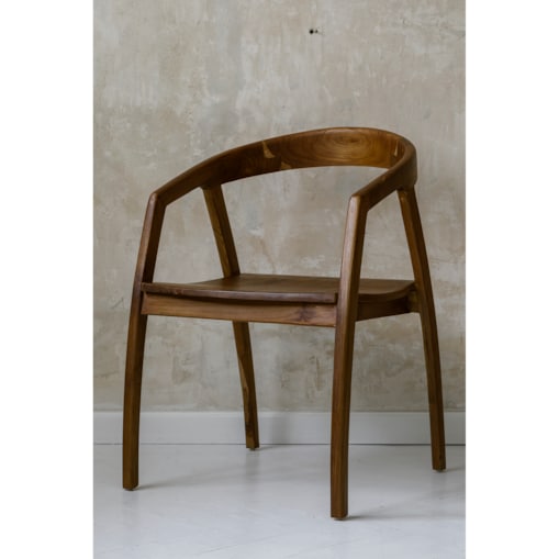 Krzesło z tekowego drewna SANTAI