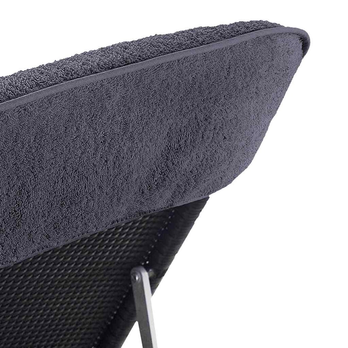 vidaXL Ręczniki plażowe, 2 szt., antracytowe, 60x135 cm, 400 g/m²