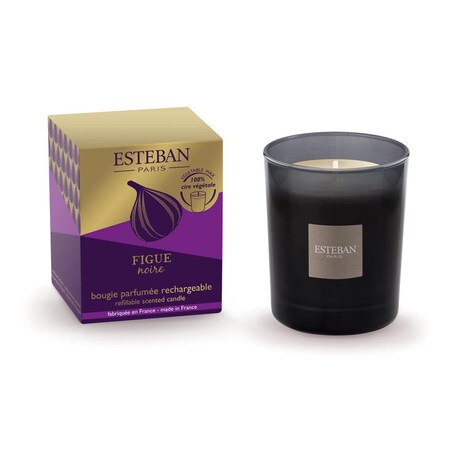 Świeca zapachowa Figue noire, 180 g, Esteban