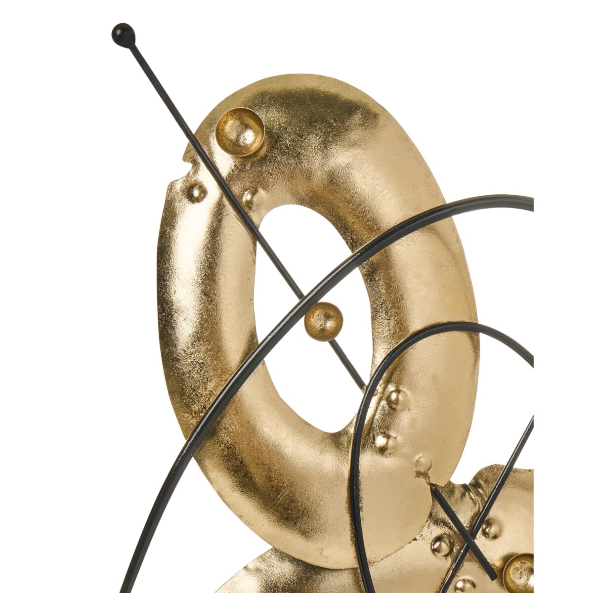 Figurka dekoracyjna LUSK Metal Złoty