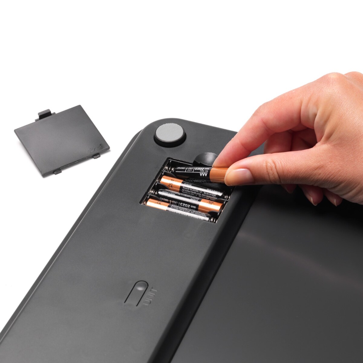 Waga łazienkowa cyfrowa ReNew ciemnoszara 280122