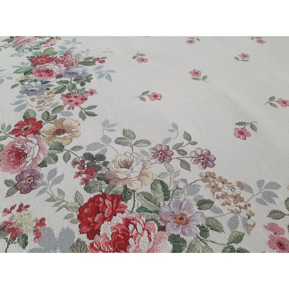 Obrus Na Stół 100X100 Cm Ozdobny Dekoracyjny Róże