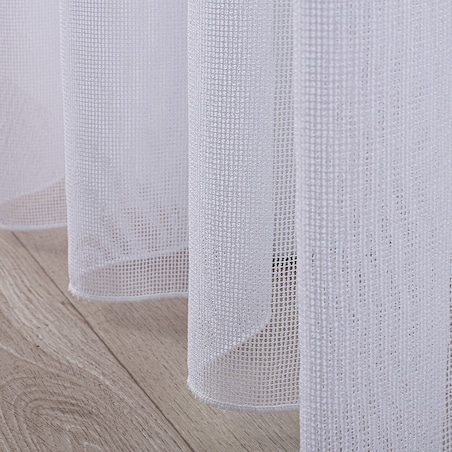 Firana na taśmie 300x245 biały