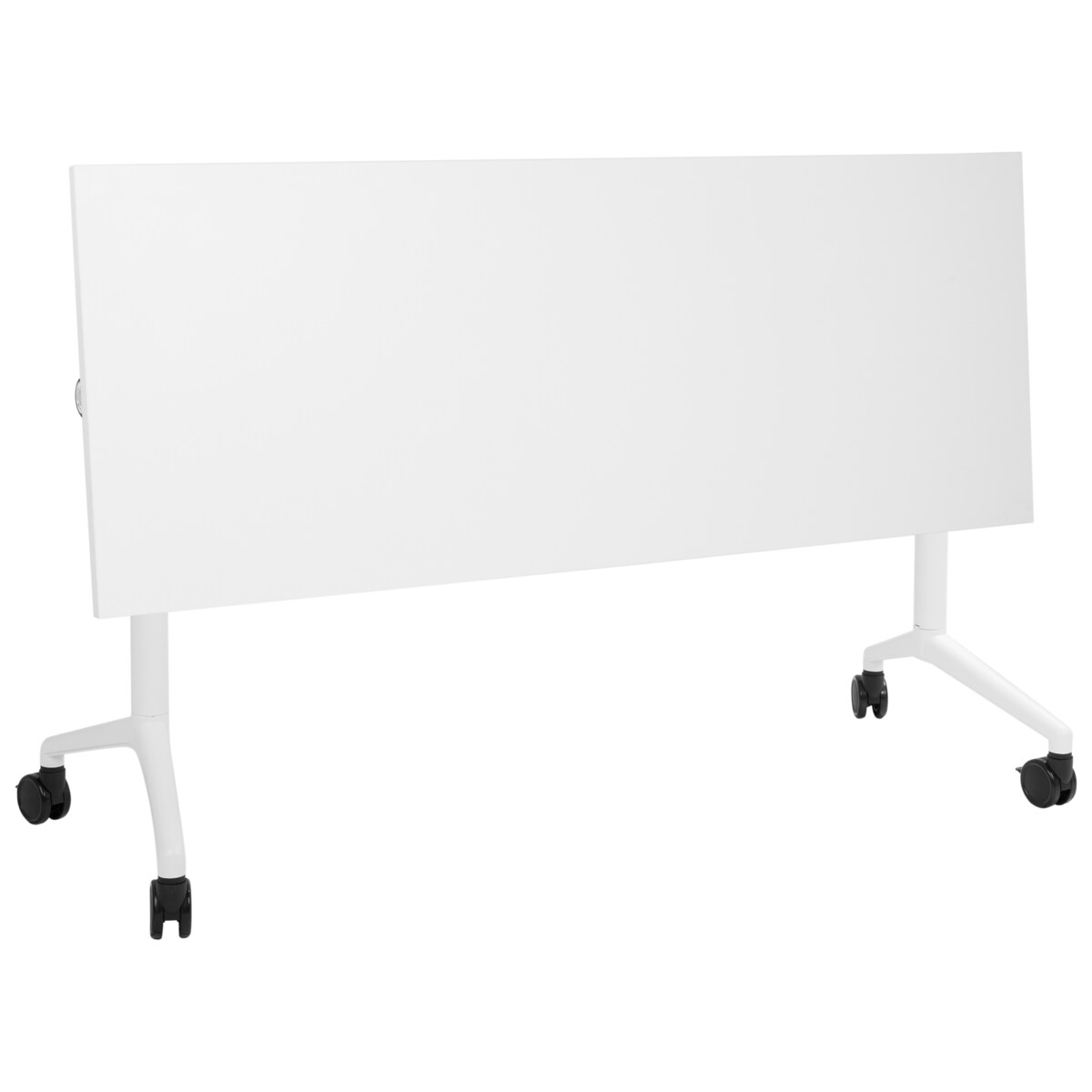 Składane biurko CAVI Biały 160 cm 60 cm z kółkami