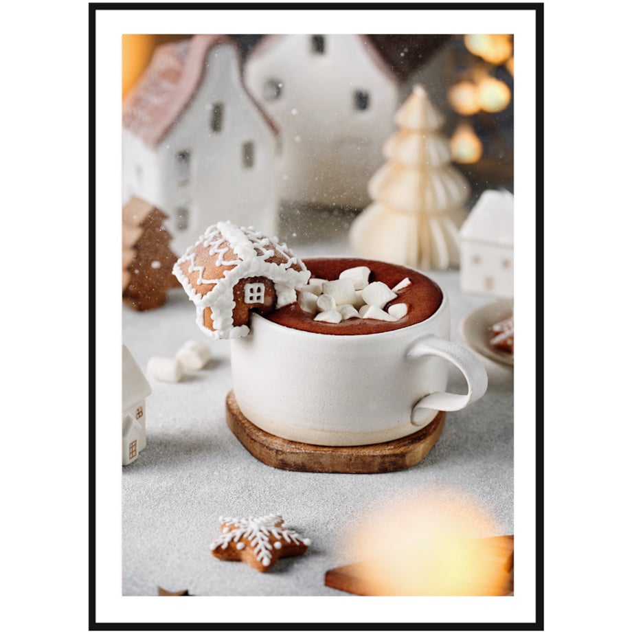 Poster Story, Plakat, Obraz - Świąteczny Napój, wymiary 21 x 30 cm