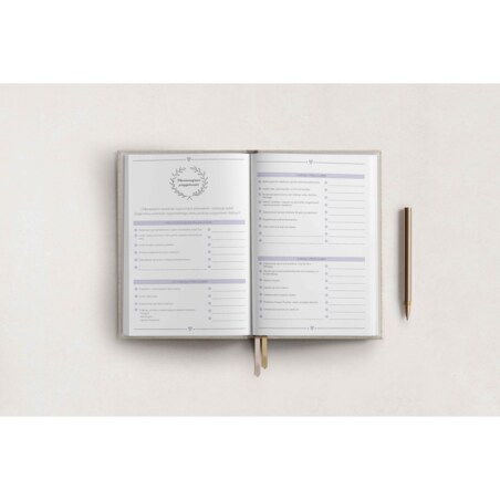 Organizer ślubny - Sand