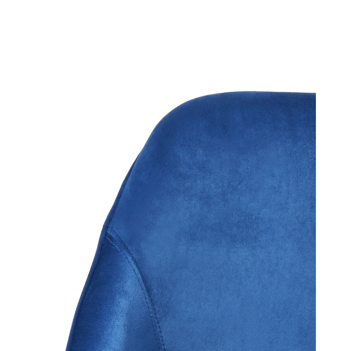 Krzesło obrotowe BARDSDALE Welur Granatowy