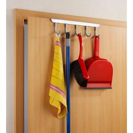 Wieszak na drzwi MASSIVO - 5 haczyków w komplecie, WENKO