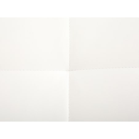 Narożnik rozkładany 6-osobowy ekoskóra biały ABERDEEN