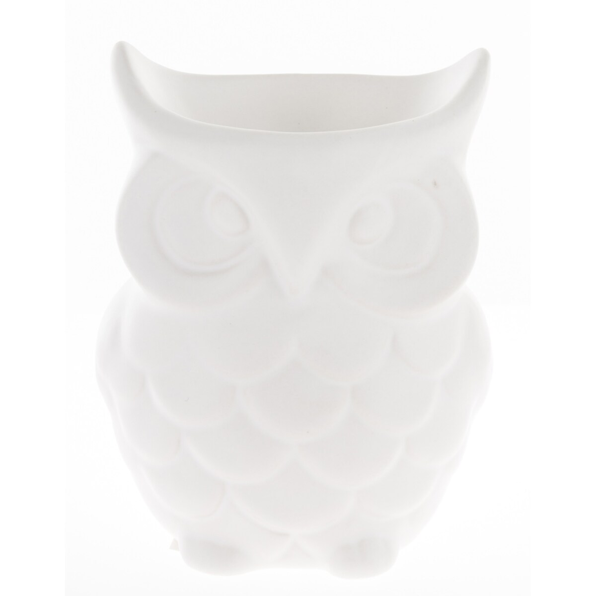 Kominek zapachowy ceramiczny 12x9x7 cm AROMA biała sowa