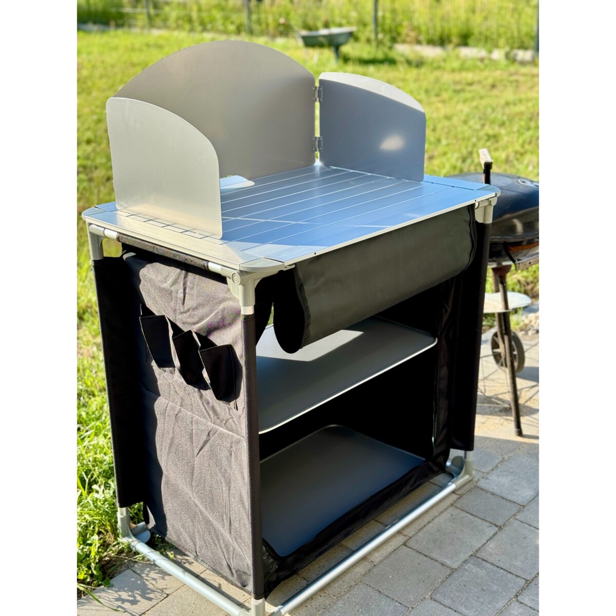 KUCHNIA TURYSTYCZNA SZAFKA stół składany ogrodowy torba KEMPINGOWY stolik