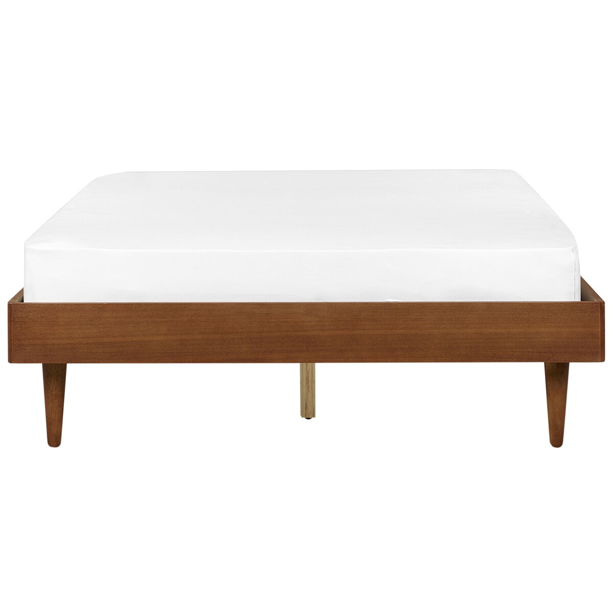 Łóżko LED TOUCY 140 x 200 cm Jesion brązowy