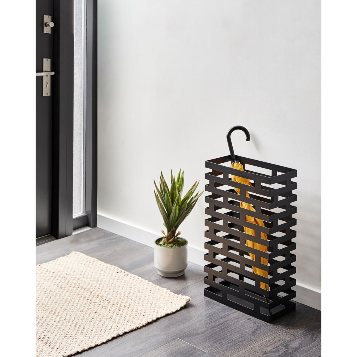 Stojak na parasole KAMSAR Czarny