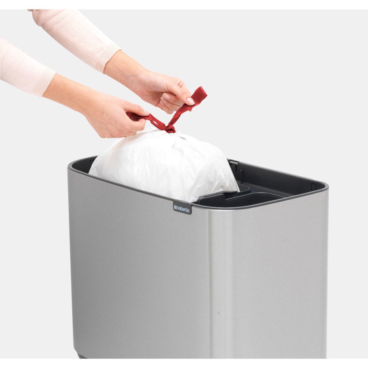 Kosz na śmieci Touch Bin Bo 11+23l stal 316227