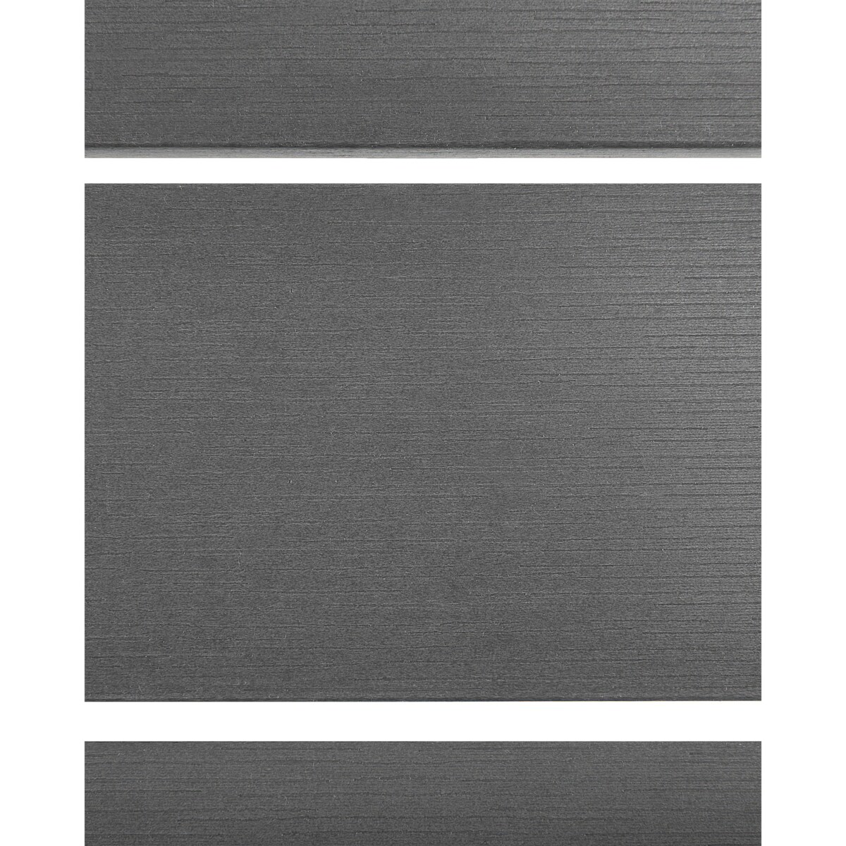 Zestaw 6 krzeseł ogrodowych szary COMO