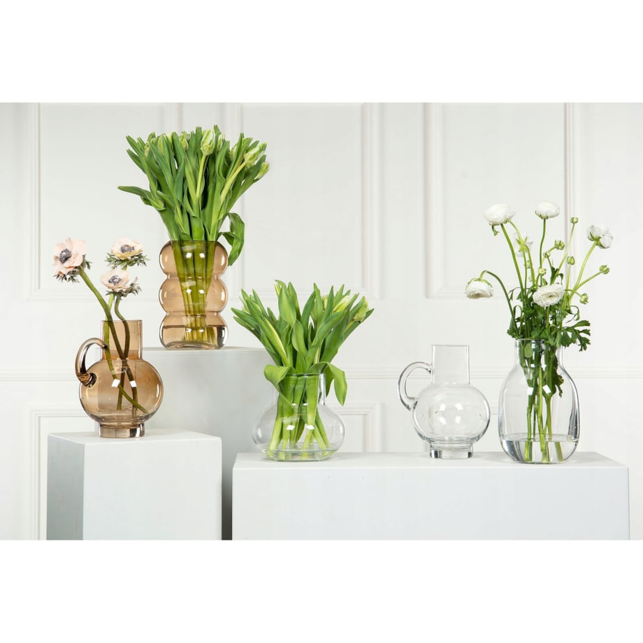 WAZON EMBELIA dzbanek brązowy wys. 21cm