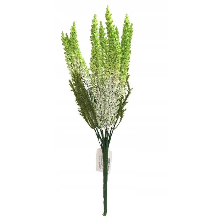 SZTUCZNY WRZOS GAŁĄZKA do bukietu stroika dodatek jesienny ZIELONY