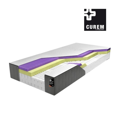 Materac Curem EXE 160x200 cm ZeoCase
