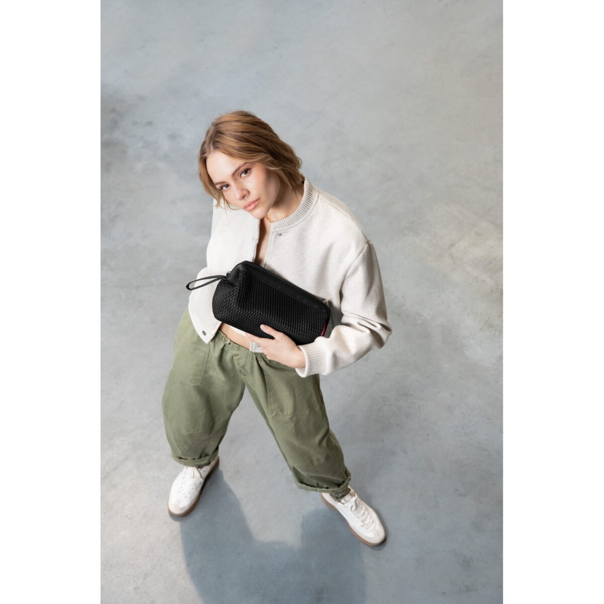 Kosmetyczka TRAVELCOSMETIC, mesh black