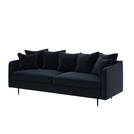 Esme 3-osobowa sofa - ciemnoniebieska
