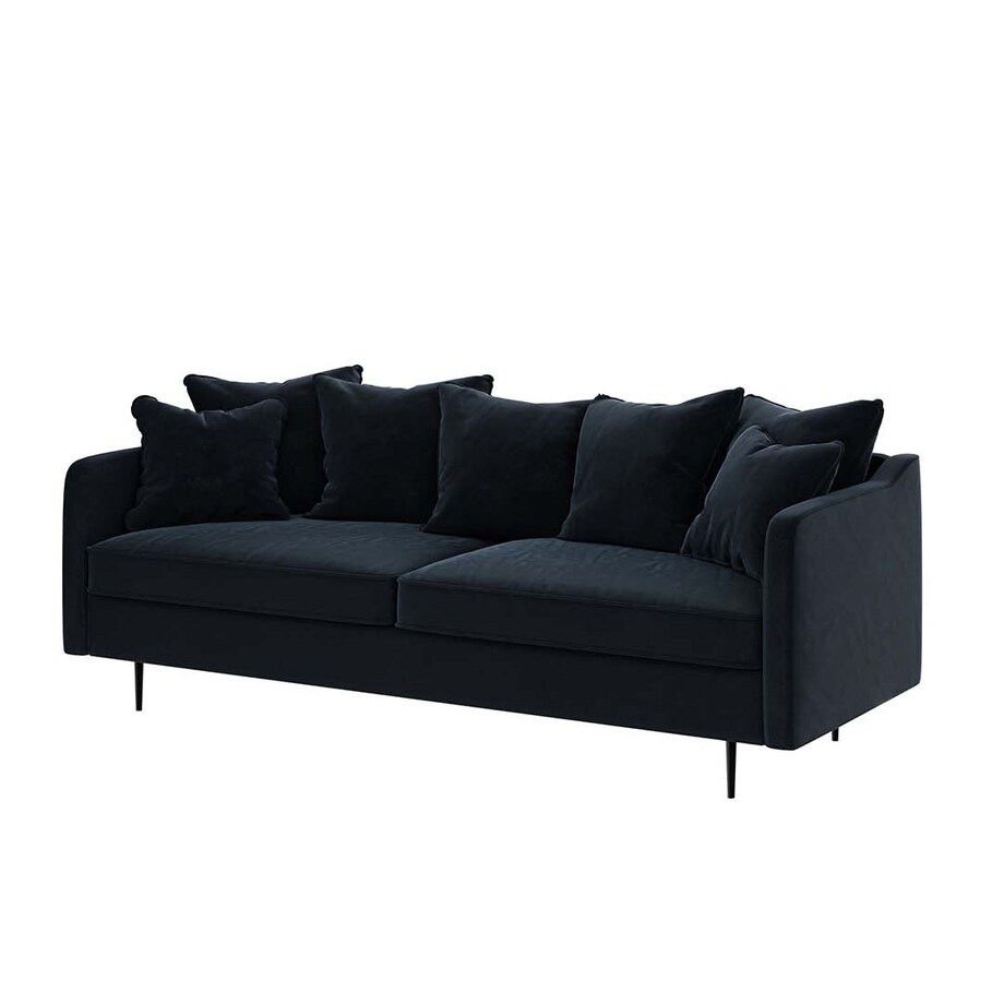 Esme 3-osobowa sofa - ciemnoniebieska