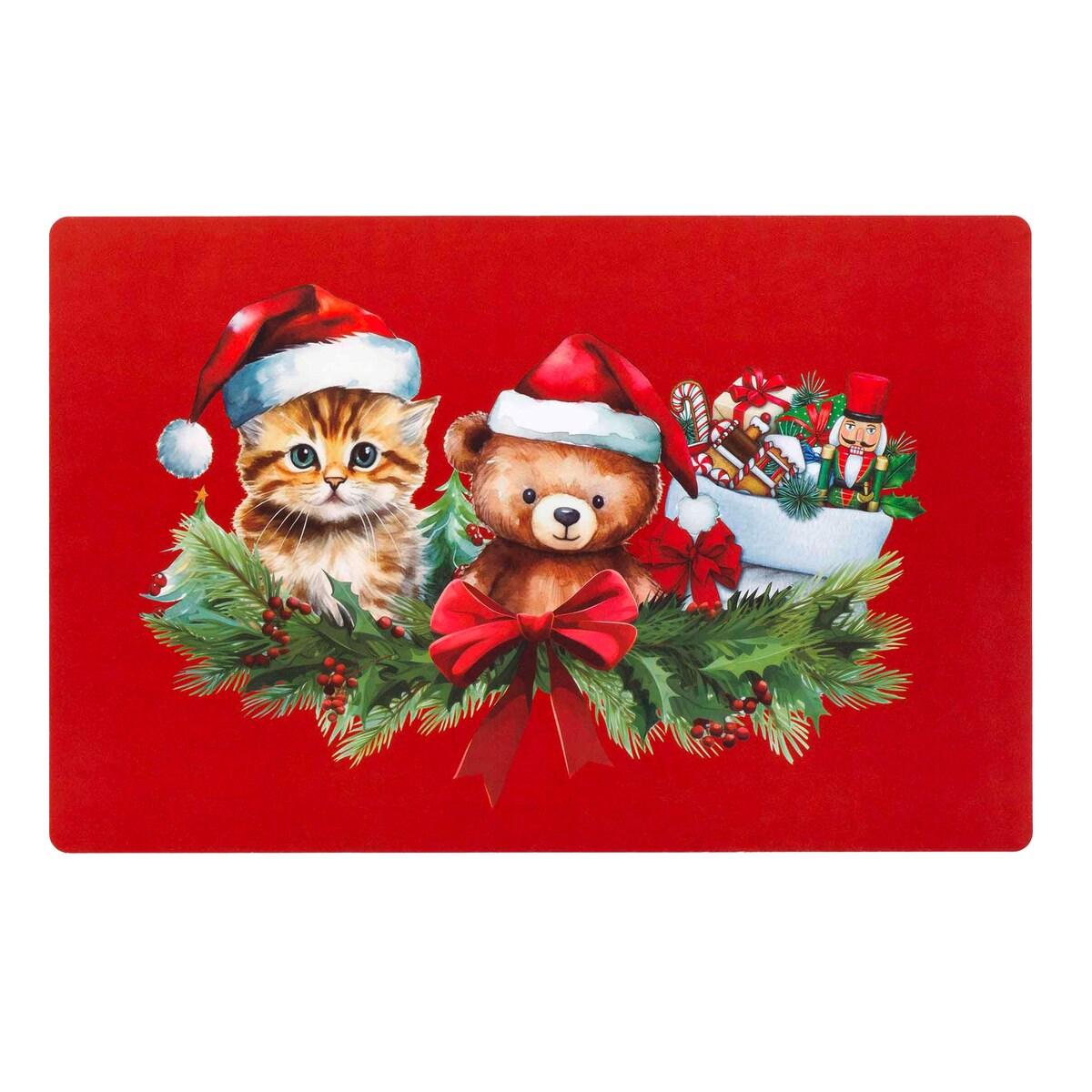 Podkładka na stół ze świątecznym motywem, 28,5 x 44 cm, SWEETIES