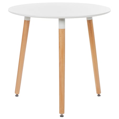 Stół do jadalni BOMA Biały 80 cm 80 cm