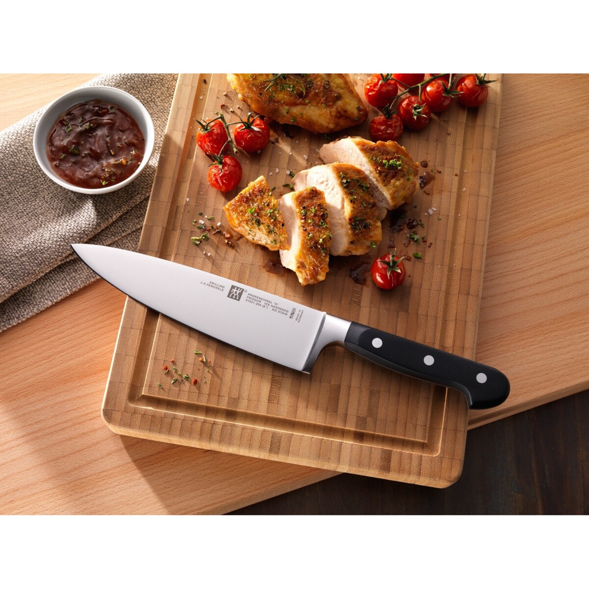 Nóż do wędlin Zwilling Professional S - 20 cm