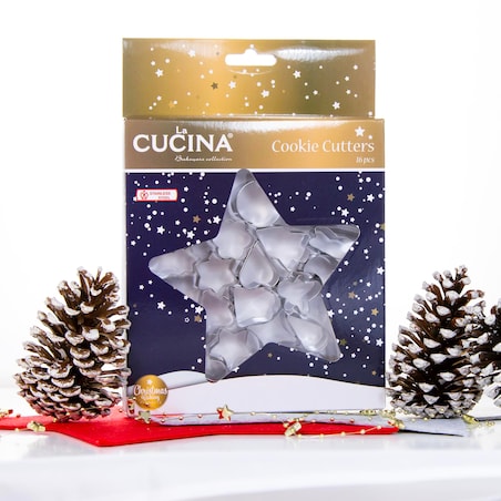 Foremki Do Pierników Wykrawacze Do Ciastek Metalowe 16 Sztuk