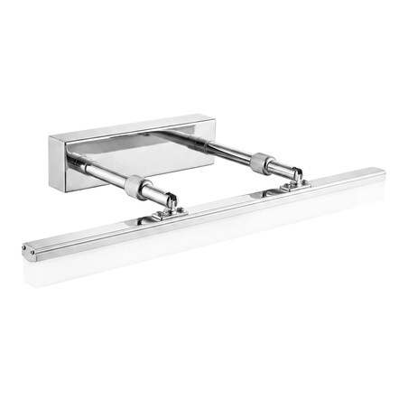 Kinkiet App1869-1W 40Cm Chrom, Aluminium, Metal, Tworzywo Sztuczne