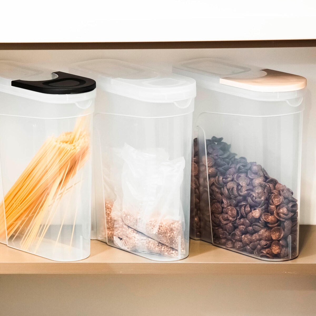Pojemniki Na Żywność Kuchenne 3 X 4 L Makaron Mąkę Cukier Kaszę Sypkie