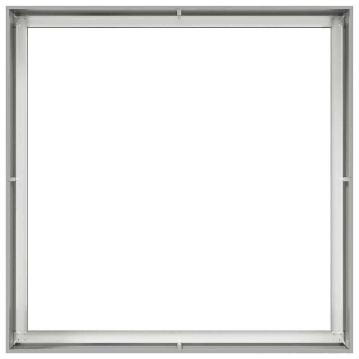 vidaXL Doniczka 100x100x40 cm Stal nierdzewna