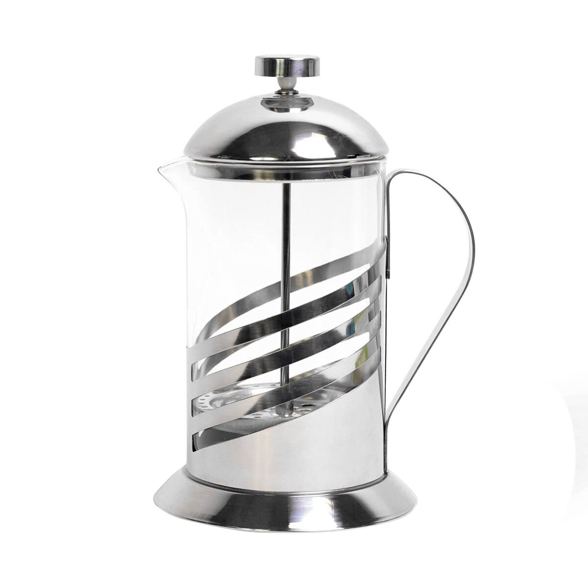 Zaparzacz szklany do herbaty kawy 800ml tłokowy french press KAMILLE