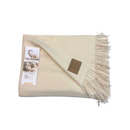 Koc Steinback 130×180 Biały