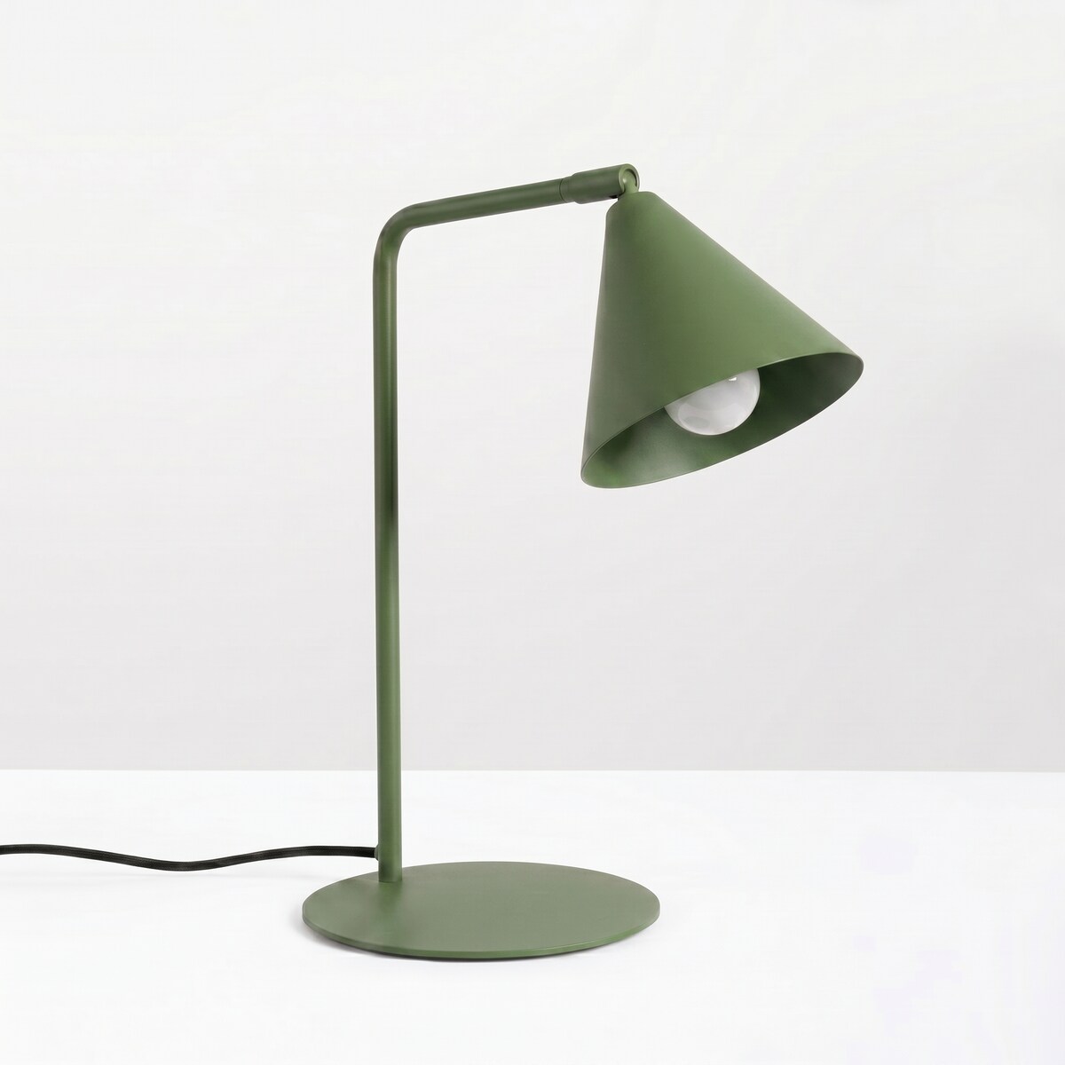 Lampa biurkowa NOX zielona oliwka