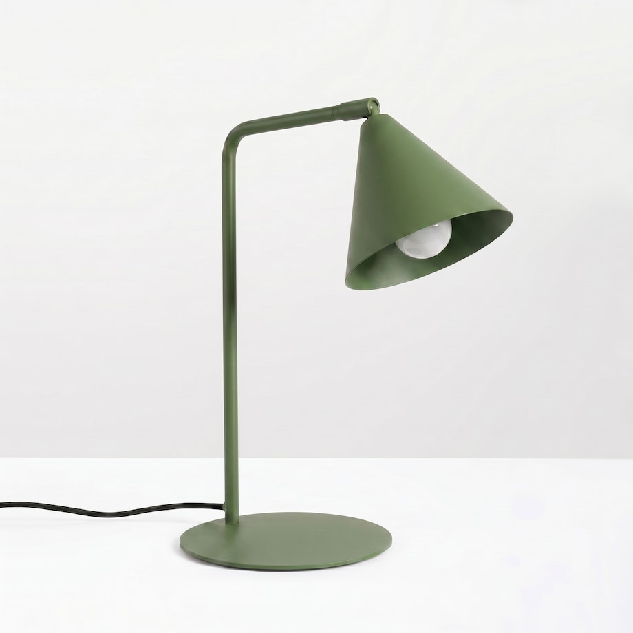 Lampa biurkowa NOX zielona oliwka
