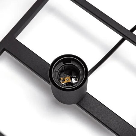 metalowa lampa wisząca, e27 jednopunktowa loft 120 cm