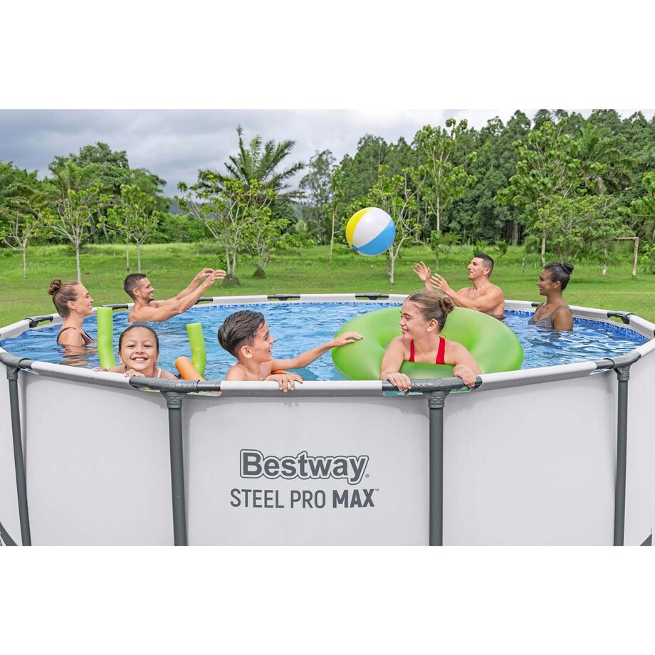 Basen stelażowy ogrodowy 427x122cm Bestway 11w1
