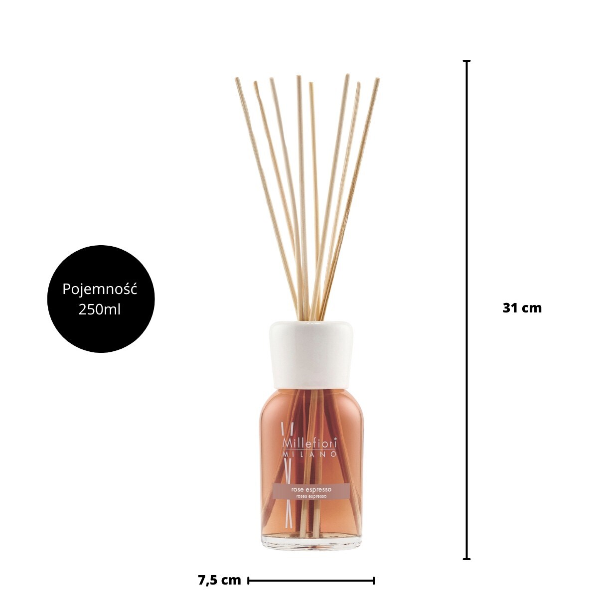 Millefiori pałeczki 250ml ROSE ESPRESSO