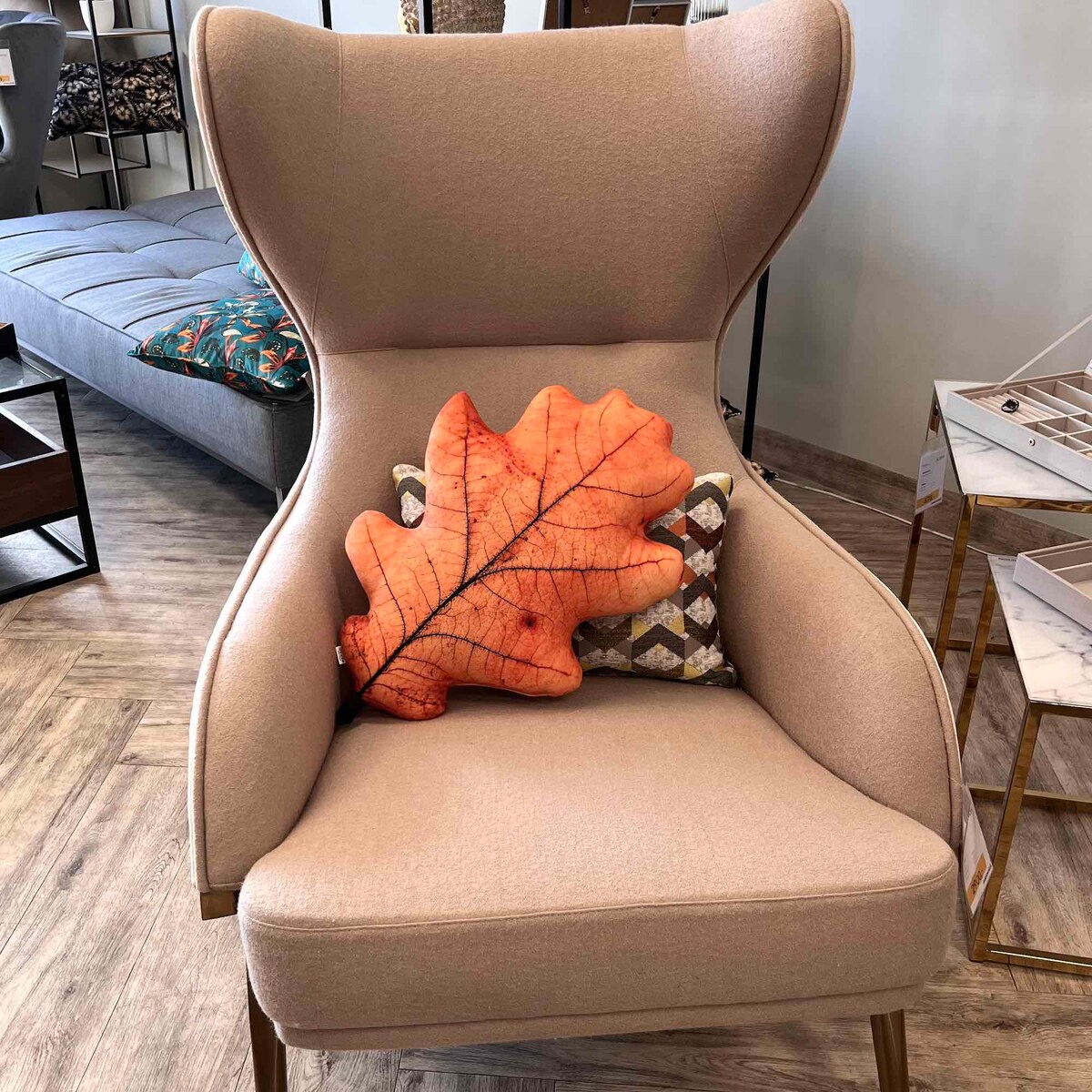 Poduszka jesienny Liść Dębu Dąb