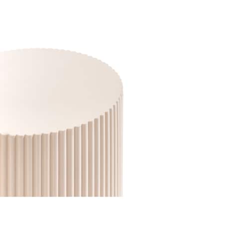 Stolik pomocniczy złamana biel CLAIRE