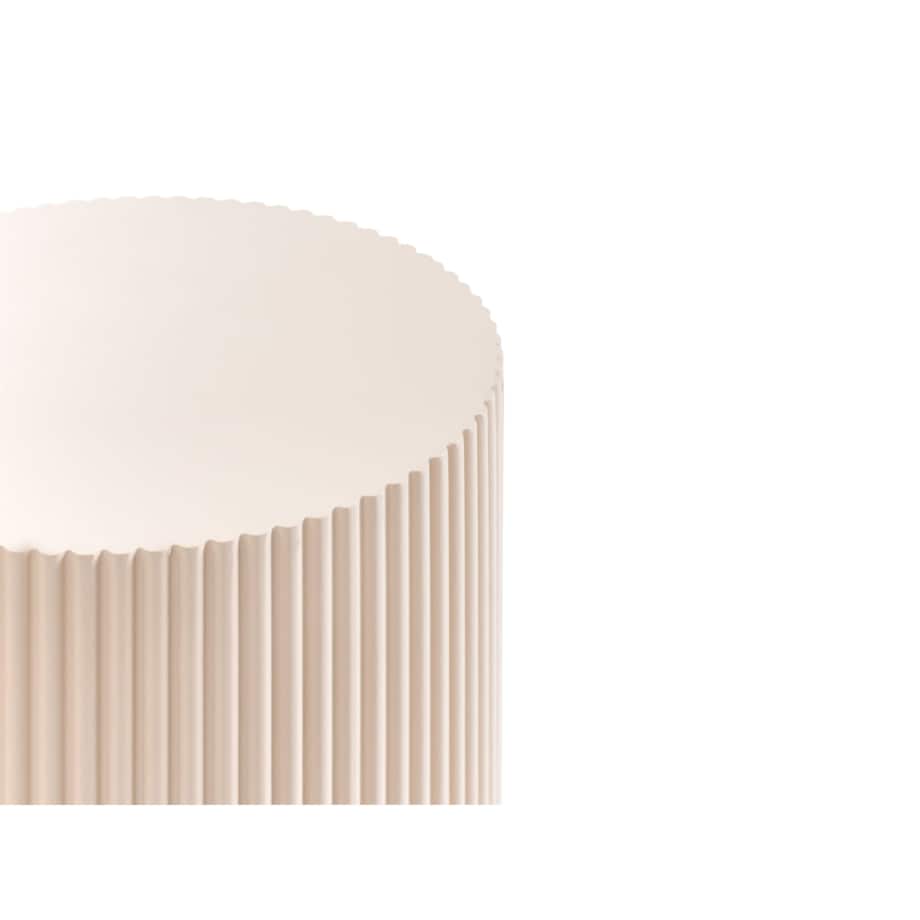 Stolik pomocniczy złamana biel CLAIRE