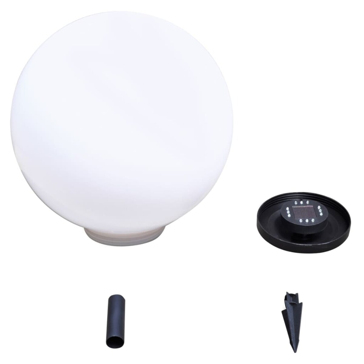 vidaXL Lampy do oświetlenia ścieżki, 2 szt, LED, 50 cm, ze szpikulcami