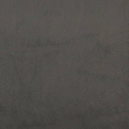 vidaXL Obrotowe krzesło biurowe, ciemnoszare, tapicerowane aksamitem