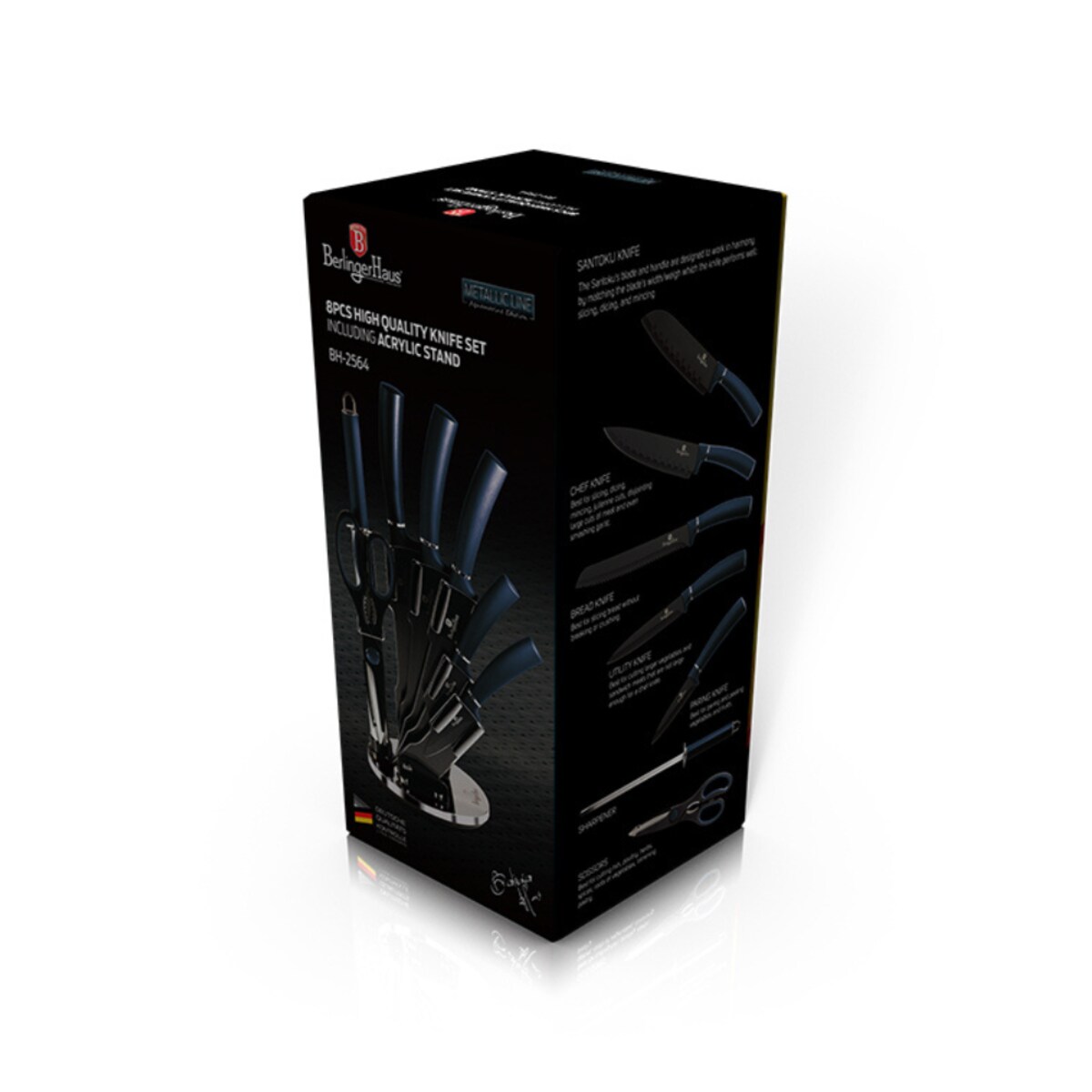 Zestaw noży BerlingerHaus Aquamarine 8 el. BH-2564