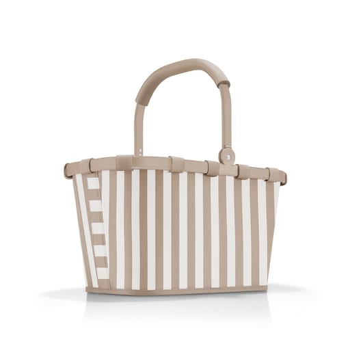 Koszyk CARRYBAG, summerstripes coffee