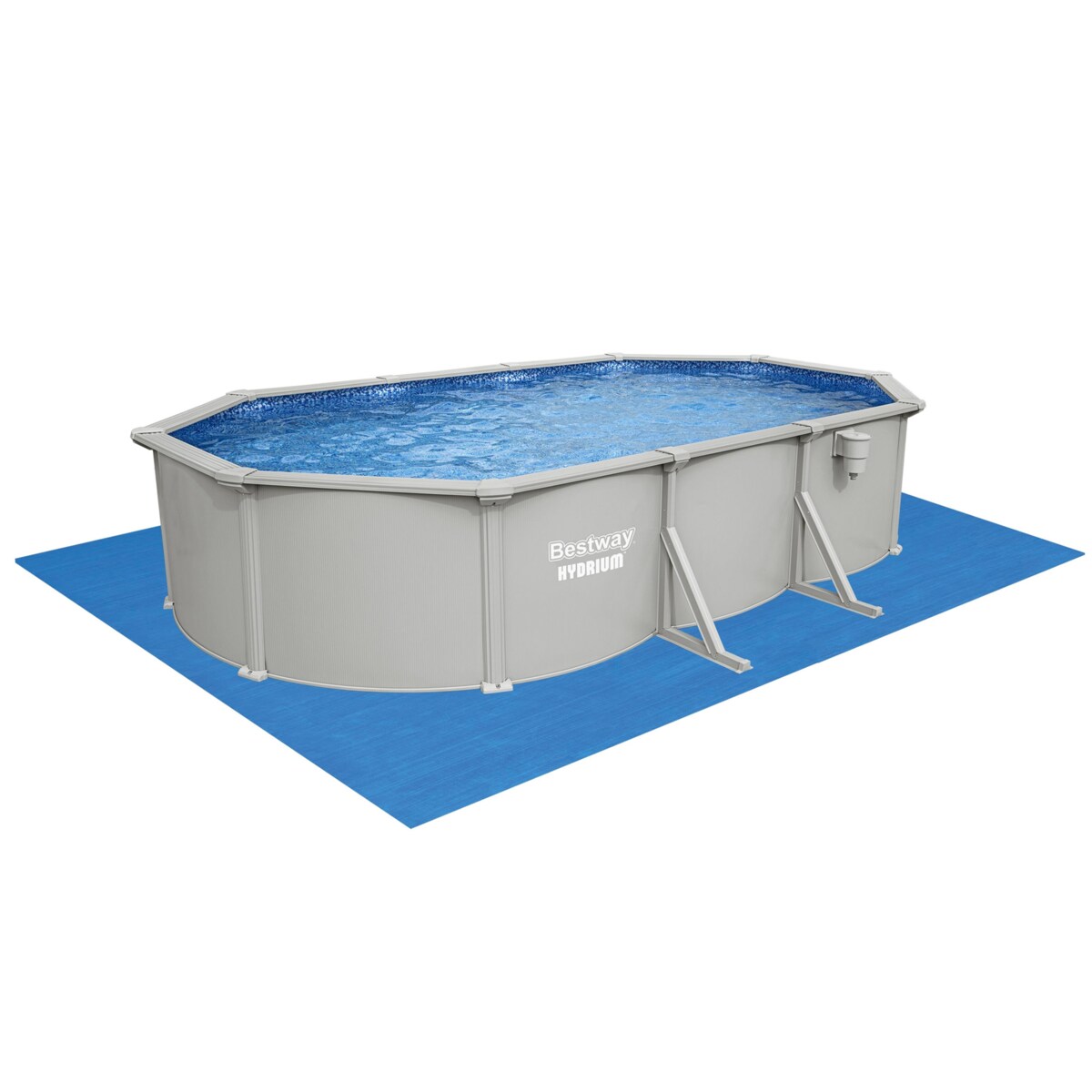 Basen stelażowy Hydrium 610x366x122 Bestway całoroczny 56369 zestaw
