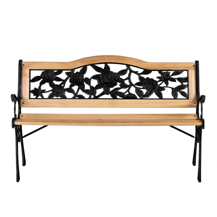 Ławka ogrodowa z oparciem drewniana Sofotel Gardi Rose