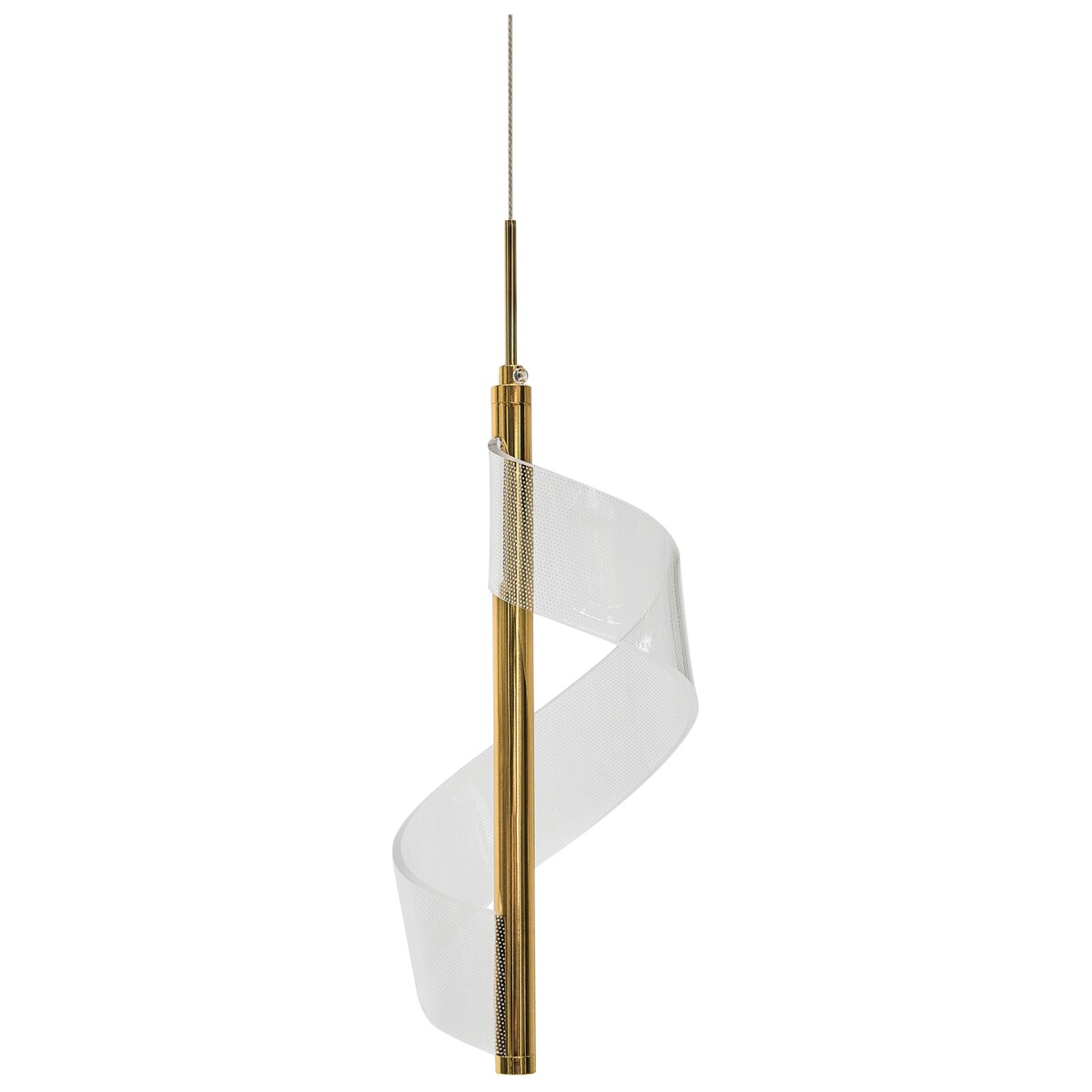 Lampa wisząca LED SARELA Metal Złoty